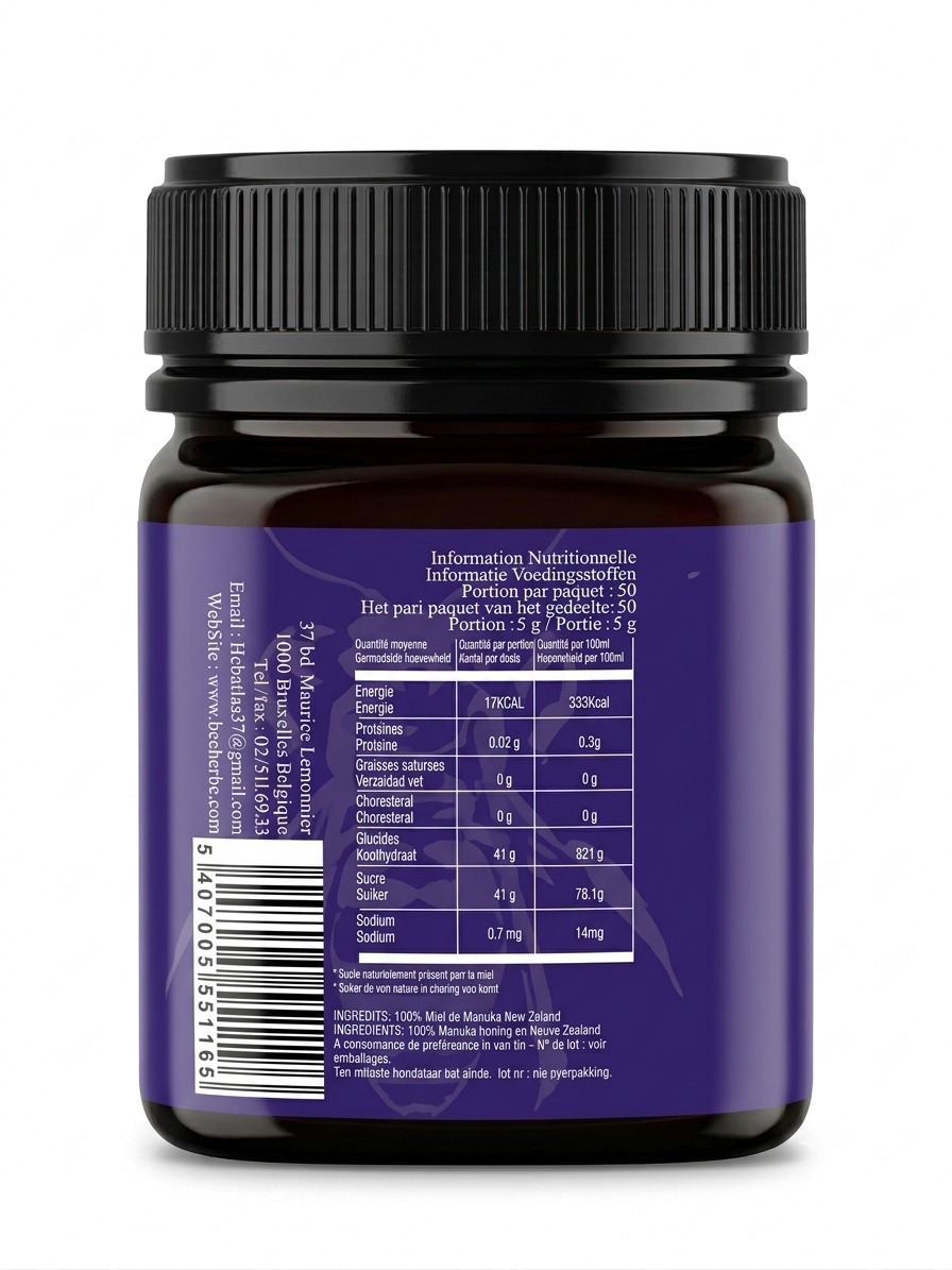 Miel de Manuka MGO 50+ – 1 kg