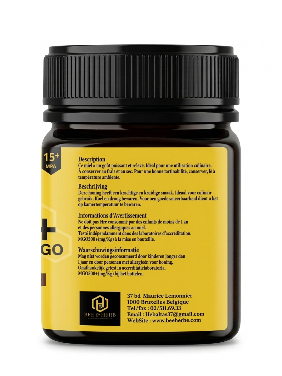 Miel de Manuka MGO 500+ – 500 g